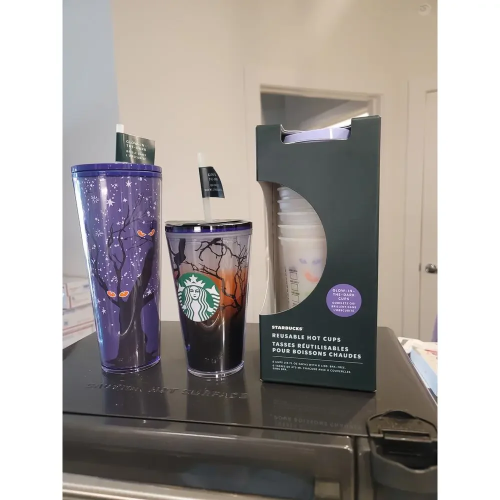 Starbucks Glow in the Dark Tumbler Set